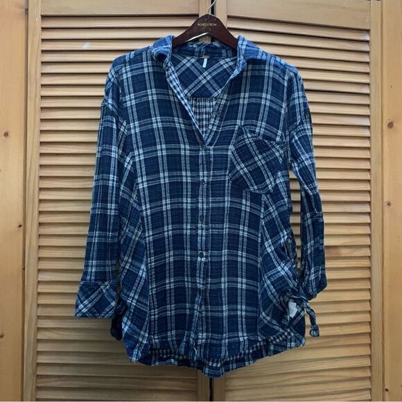 Free People Flannel Size Small - Picture 1 of 6